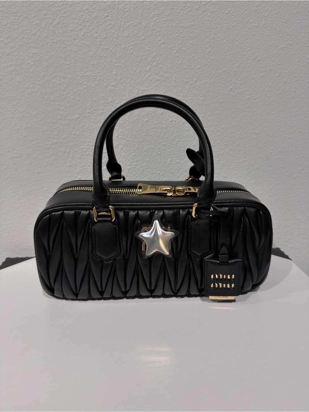 Black Top-Handle Bag